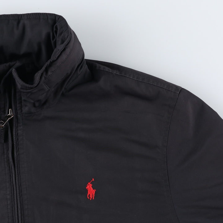 Ralph Lauren POLO by Ralph Lauren padded puffer jacket, men's size M polyester black type Vintage Second Hand
