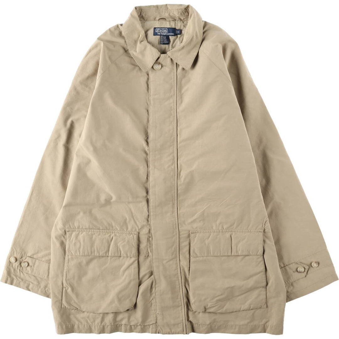 Ralph Lauren POLO by Ralph Lauren Half Coat, Men's Size M (approx.) cotton Beige type Vintage Second Hand