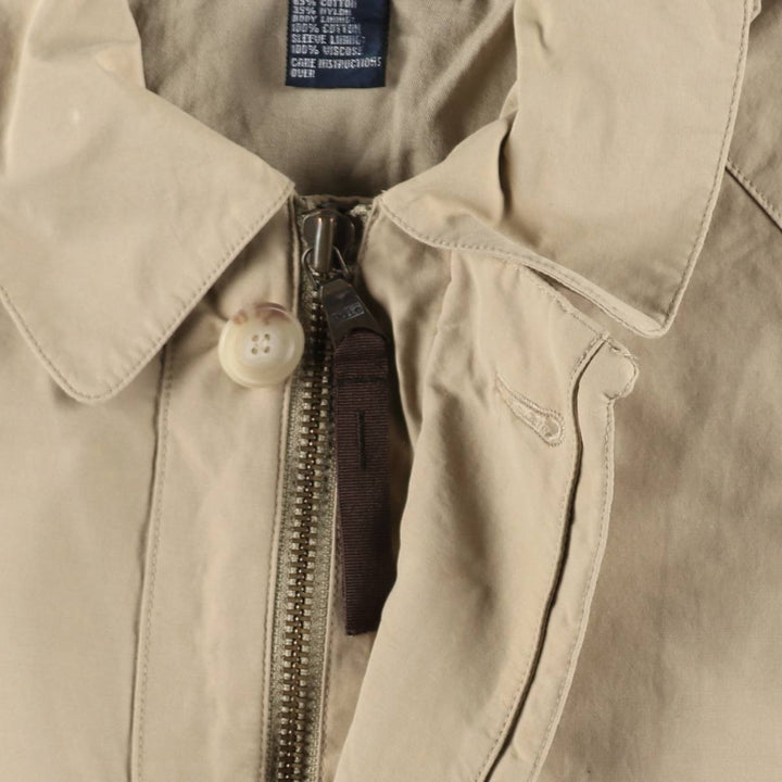 Ralph Lauren POLO by Ralph Lauren Half Coat, Men's Size M (approx.) cotton Beige type Vintage Second Hand