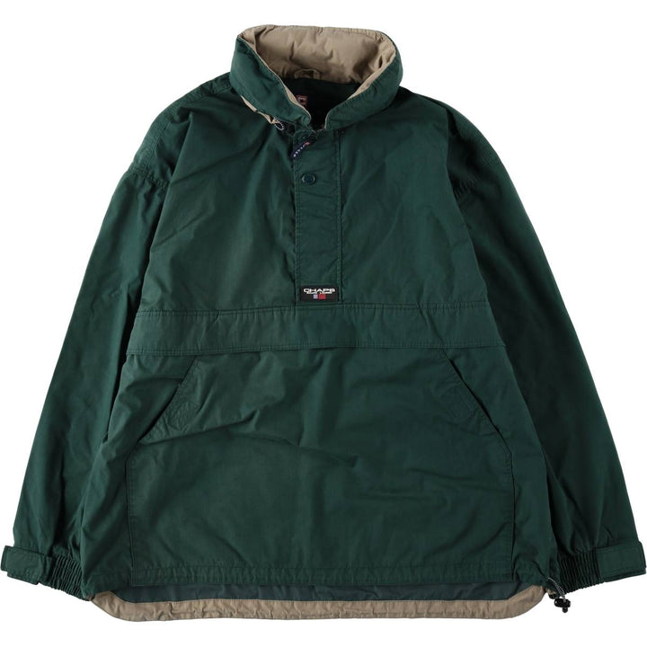 Ralph Lauren CHAPS Anorak Jacket, Made in Russia, Men's XL (approx.) polyester Green type dark green Vintage Second Hand