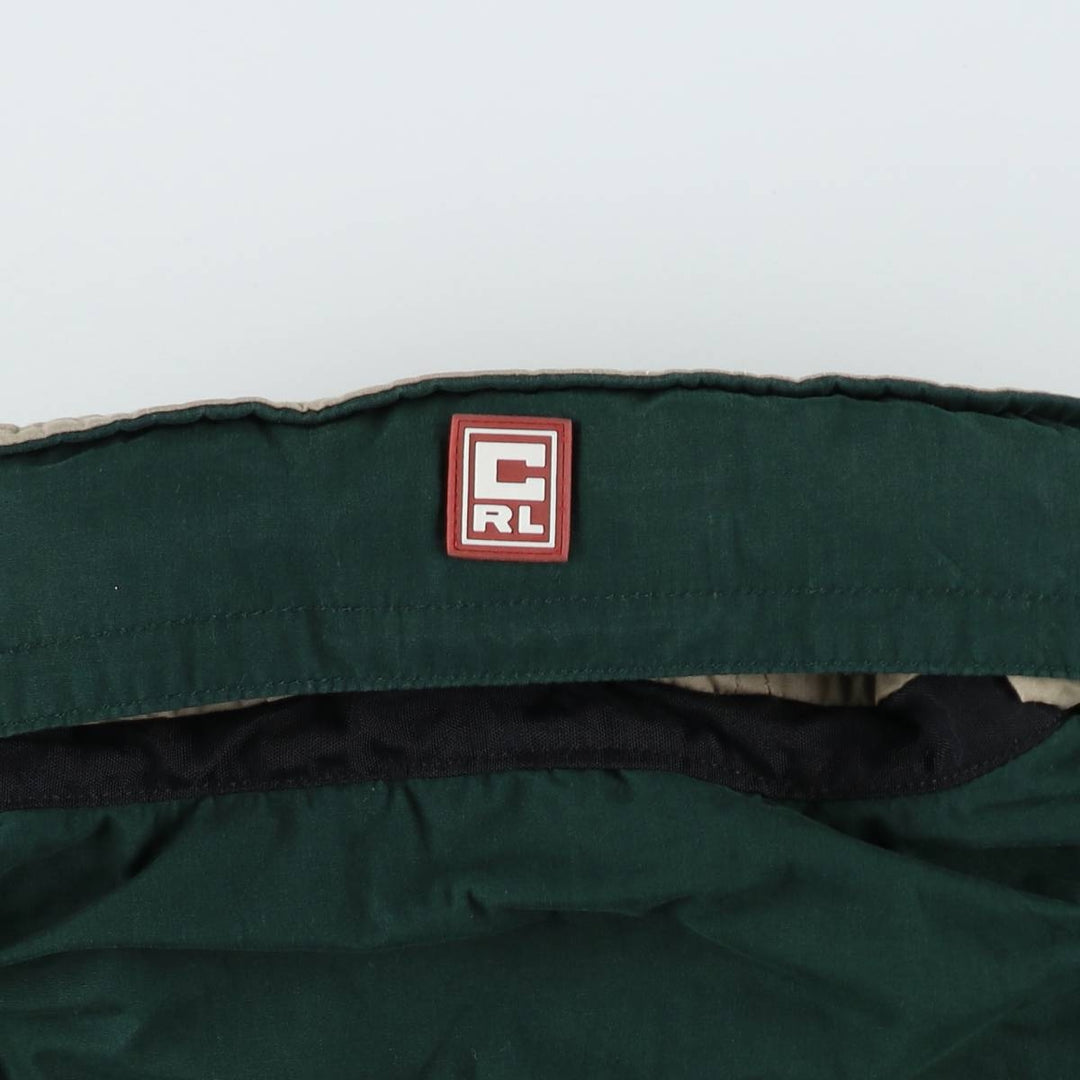 Ralph Lauren Chaps Anorak Jacket, Made in Russia, Men's Size L polyester Green type dark green Vintage Second Hand