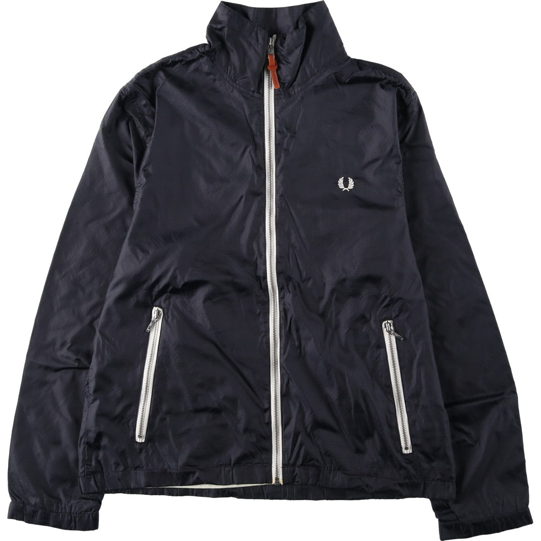 Fred Perry nylon jacket, men's size M Nylon black type Vintage Second Hand