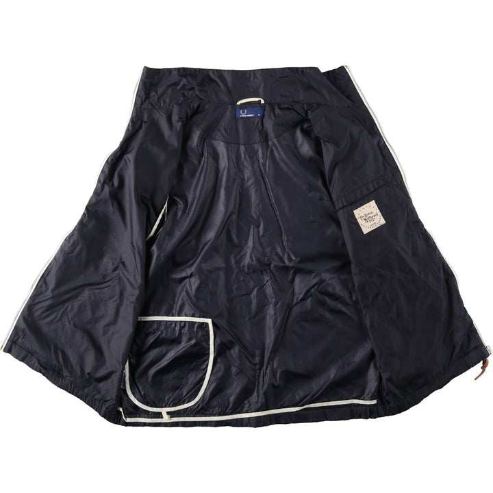 Fred Perry nylon jacket, men's size M Nylon black type Vintage Second Hand