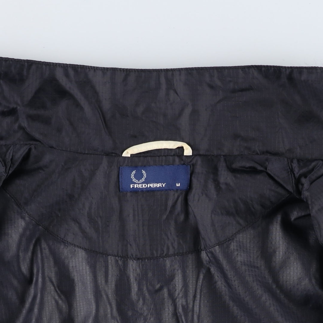 Fred Perry nylon jacket, men's size M Nylon black type Vintage Second Hand