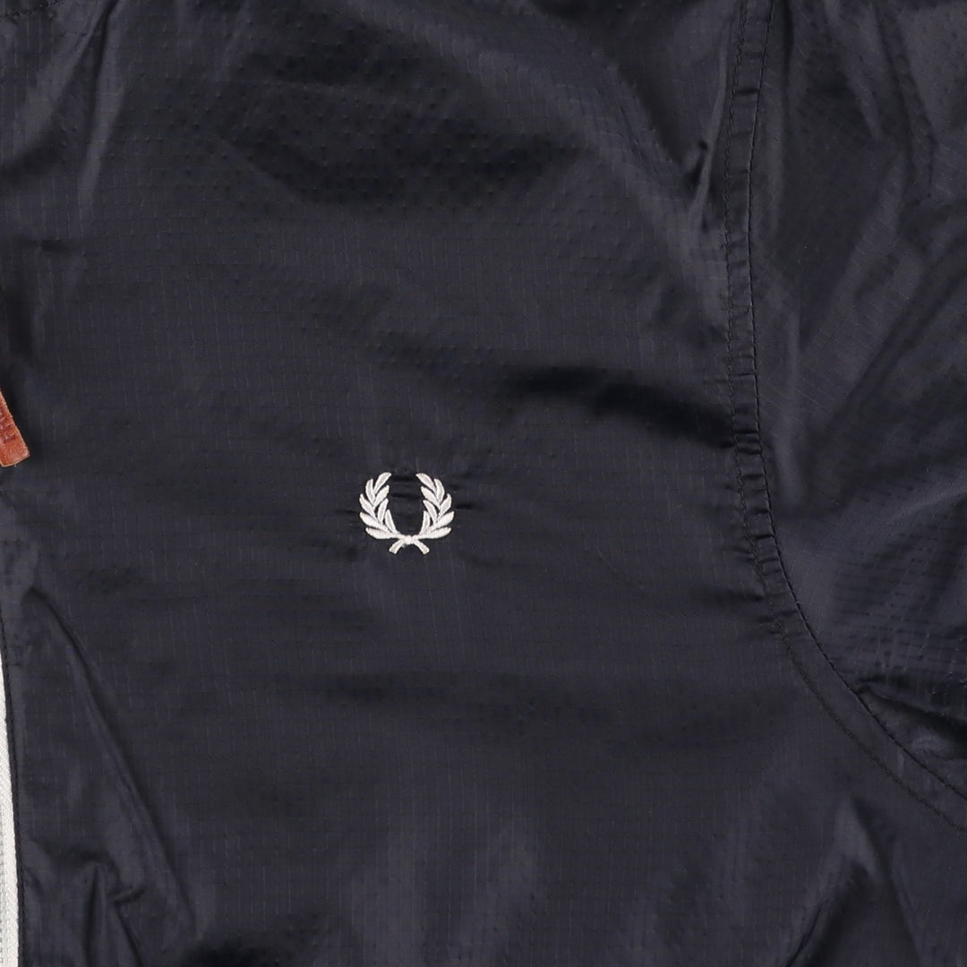 Fred Perry nylon jacket, men's size M Nylon black type Vintage Second Hand
