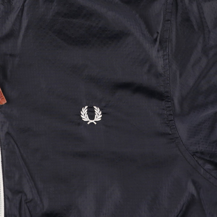 Fred Perry nylon jacket, men's size M Nylon black type Vintage Second Hand