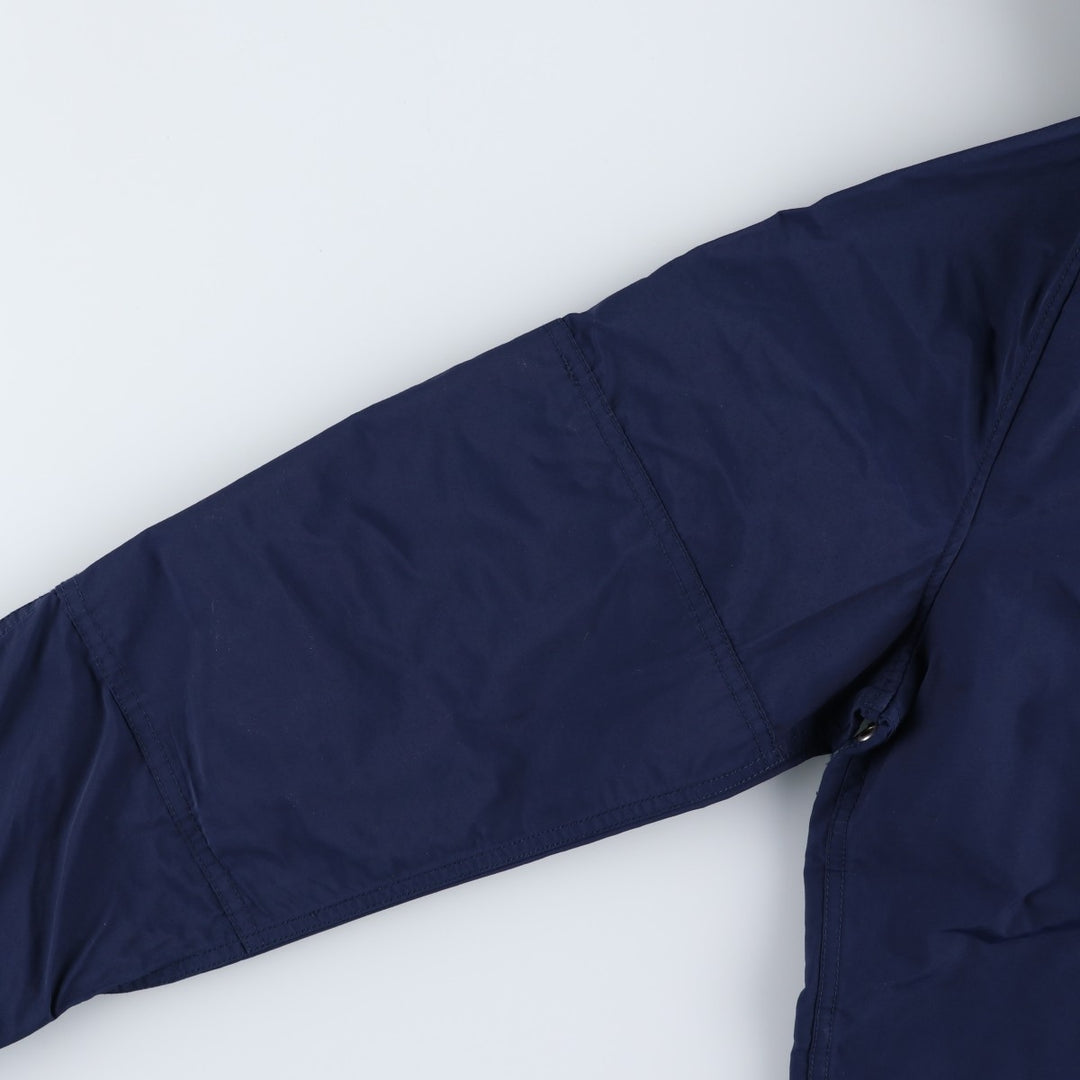 Ralph Lauren POLO RALPH LAUREN Hooded Windbreaker, Men's Size M (approx.) cotton navy blue type Vintage Second Hand