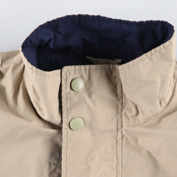 Ralph Lauren CHAPS windbreaker, made in Russia, men's size L polyester Beige type Vintage Second Hand