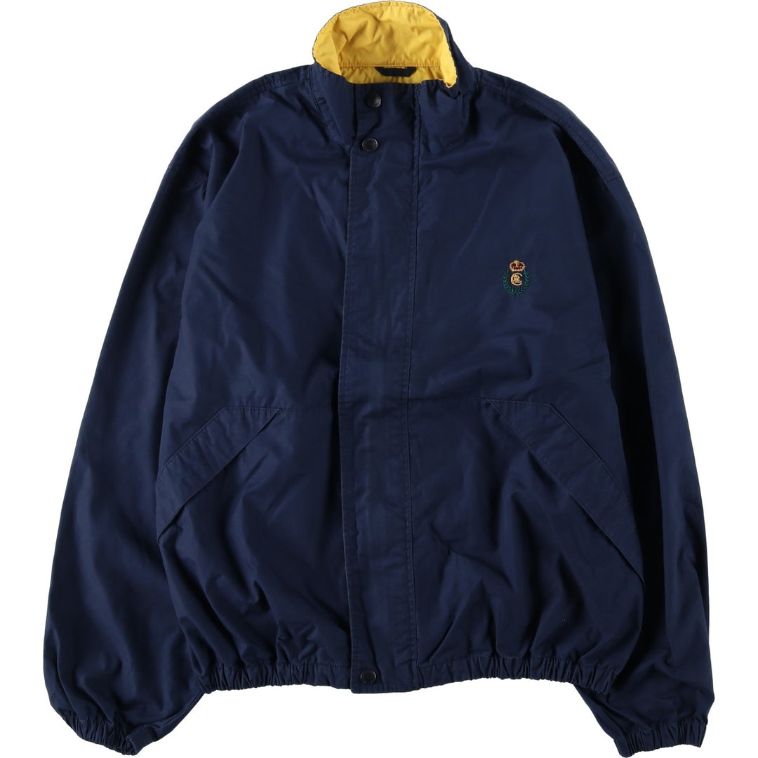 Ralph Lauren CHAPS windbreaker, made in Russia, men's size L polyester navy blue type Vintage Second Hand