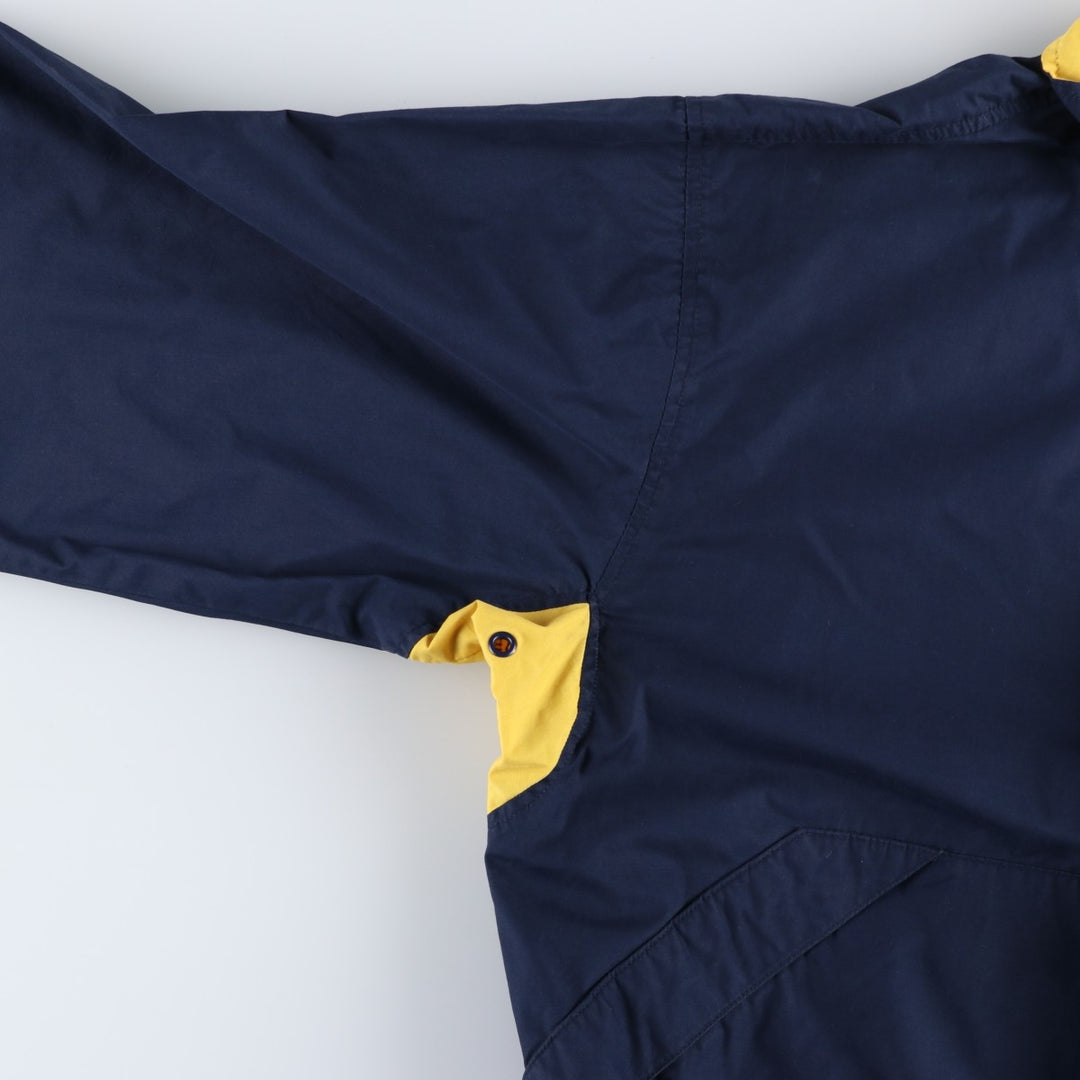 Ralph Lauren CHAPS windbreaker, made in Russia, men's size L polyester navy blue type Vintage Second Hand