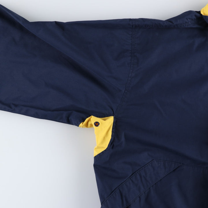 Ralph Lauren CHAPS windbreaker, made in Russia, men's size L polyester navy blue type Vintage Second Hand