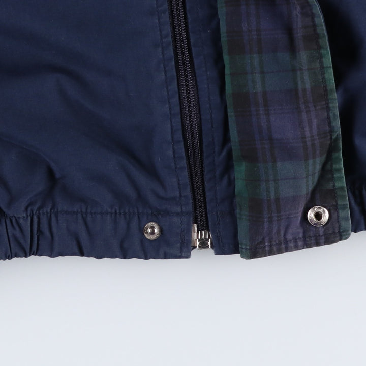 Ralph Lauren CHAPS windbreaker, made in Russia, men's size L polyester navy blue type Vintage Second Hand