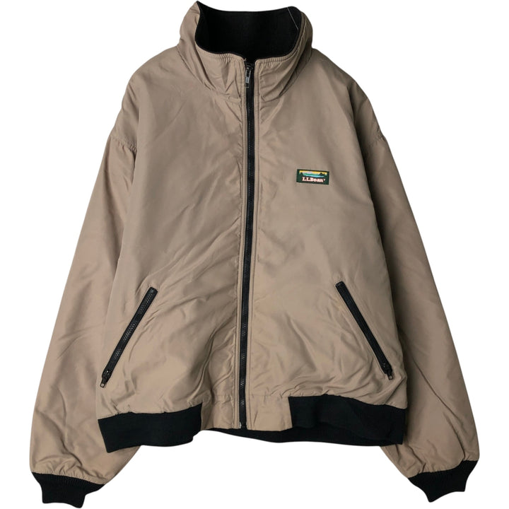 Vintage LLBean Warm-up Jacket from the 1980'S and 1990s, a padded puffer jacket, size XL, for men. unclear Beige type Vintage Second Hand