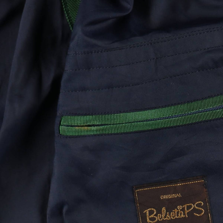 SCHNEIDERS Blouson, Men's Size XL polyester navy blue type Vintage Second Hand