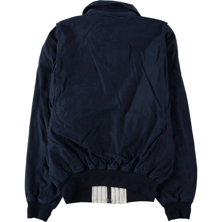 90'S Nautica collared blouson, men's size M equivalent, vintage. Nylon navy blue type Vintage Second Hand