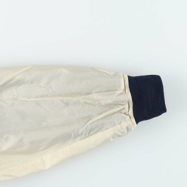 90'S Nautica collared blouson, men's size M equivalent, vintage. Nylon navy blue type Vintage Second Hand