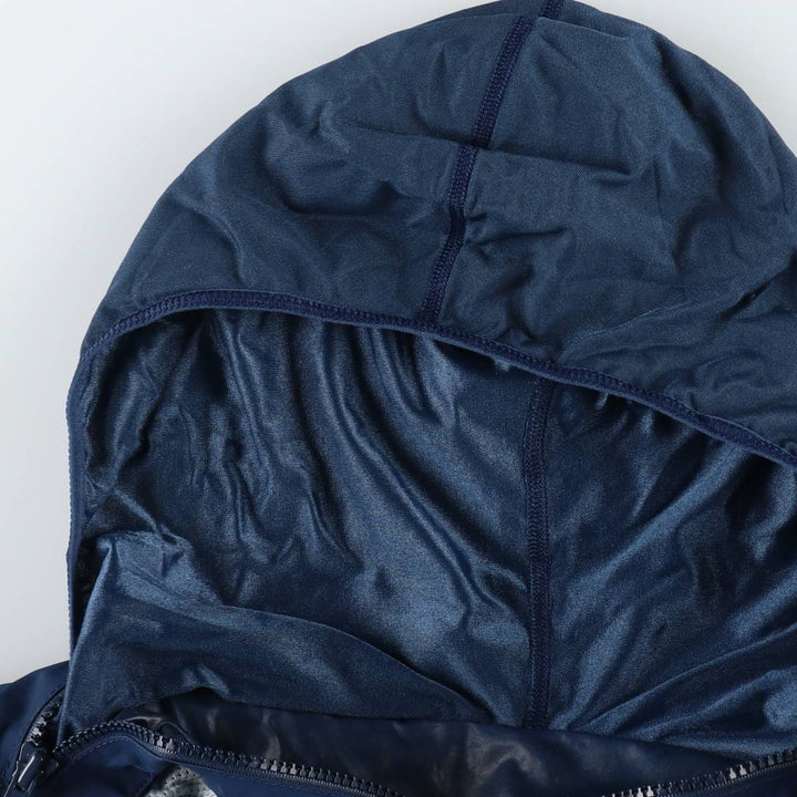 00'S US Military USAIR FORCE SKILCRAFT PTU Training Jacket Nylon Jacket Made in USA LARGE Nylon navy blue type Vintage Second Hand