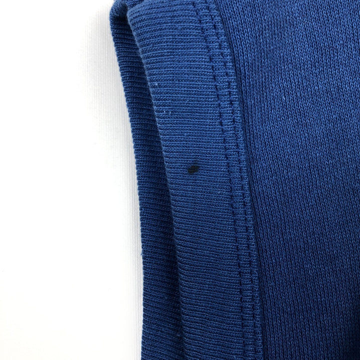 80s-90'S Jerzees Sweat Vest, Made in USA, Men's XL equivalent, Vintage polyester blue type Vintage Second Hand