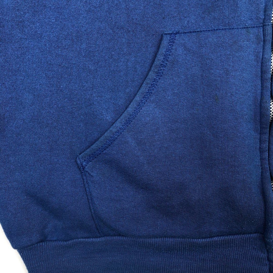 80s-90'S Jerzees Sweat Vest, Made in USA, Men's XL equivalent, Vintage polyester blue type Vintage Second Hand