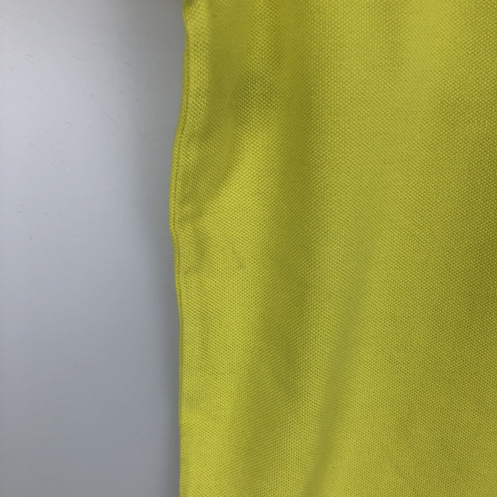 Ralph Lauren POLO by Ralph Lauren short sleeve polo shirt, men's size L cotton yellow type Vintage Second Hand