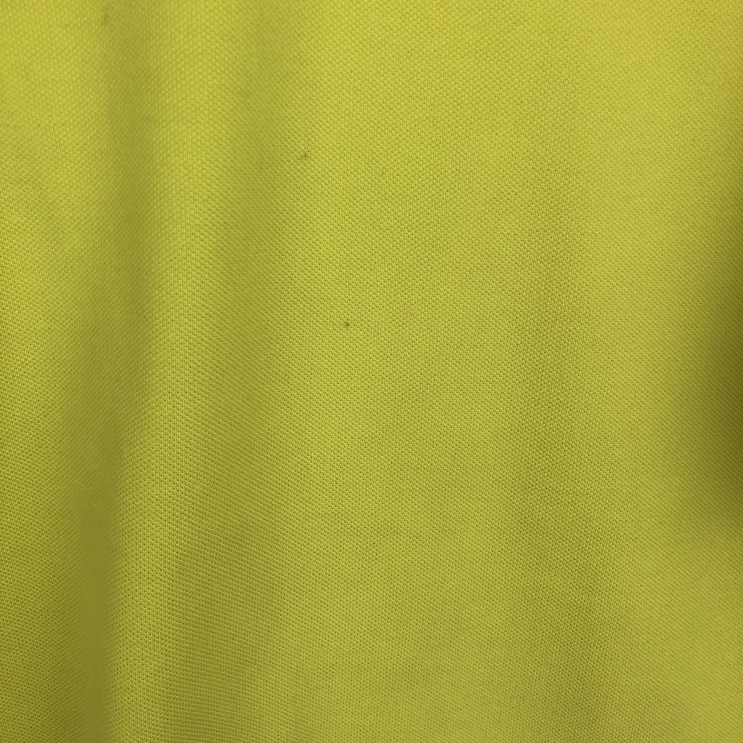 Ralph Lauren POLO by Ralph Lauren short sleeve polo shirt, men's size L cotton yellow type Vintage Second Hand