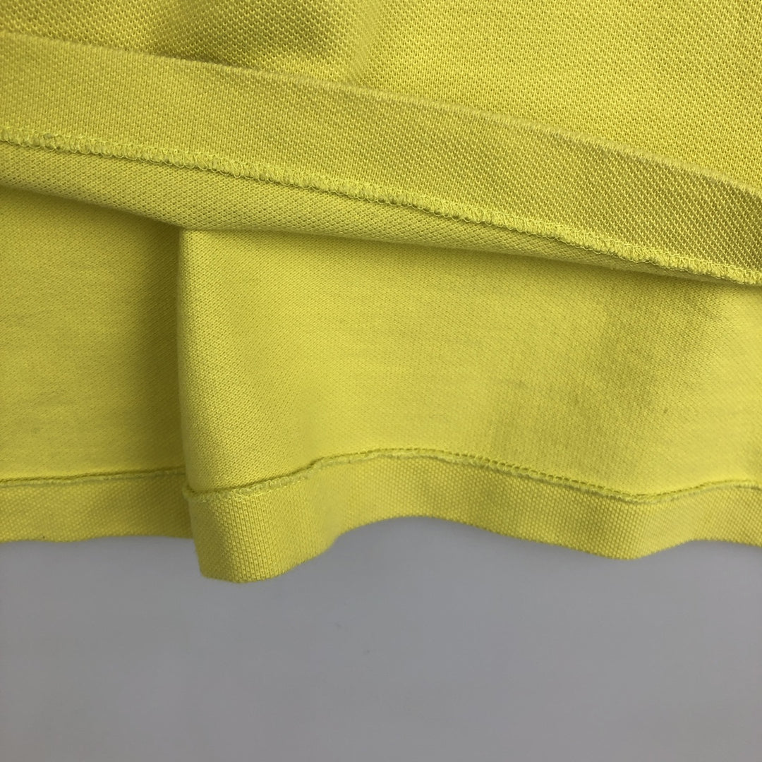 Ralph Lauren POLO by Ralph Lauren short sleeve polo shirt, men's size L cotton yellow type Vintage Second Hand