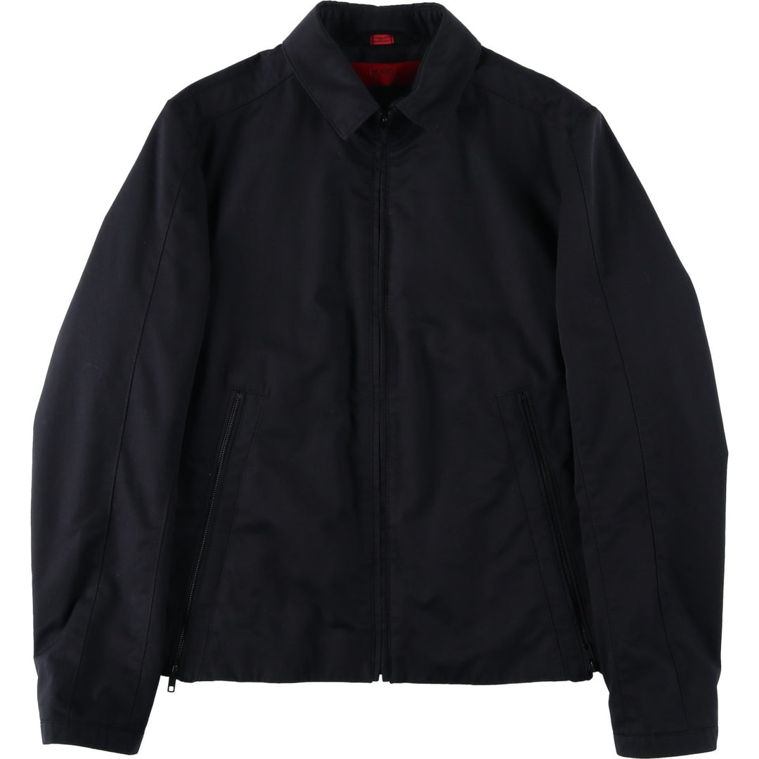 Hugo Boss Swing Top Sports Jacket, Men's Size L (approx.) unclear black type Vintage Second Hand