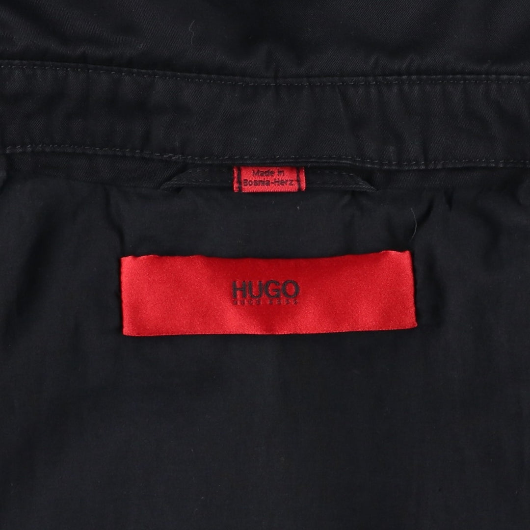 Hugo Boss Swing Top Sports Jacket, Men's Size L (approx.) unclear black type Vintage Second Hand