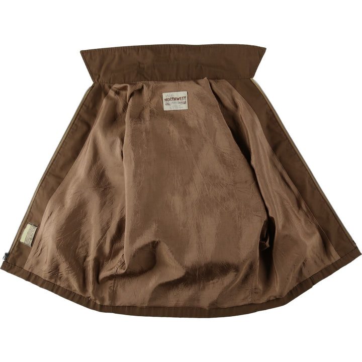 The NORTHWEST Swing Top Sports Jacket, Men's Size L (approx.) unclear brown type Vintage Second Hand