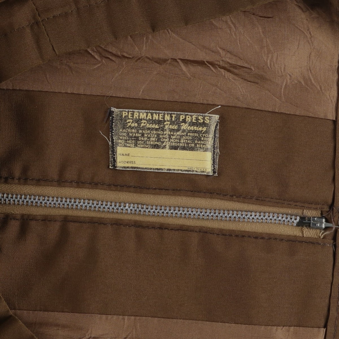 The NORTHWEST Swing Top Sports Jacket, Men's Size L (approx.) unclear brown type Vintage Second Hand