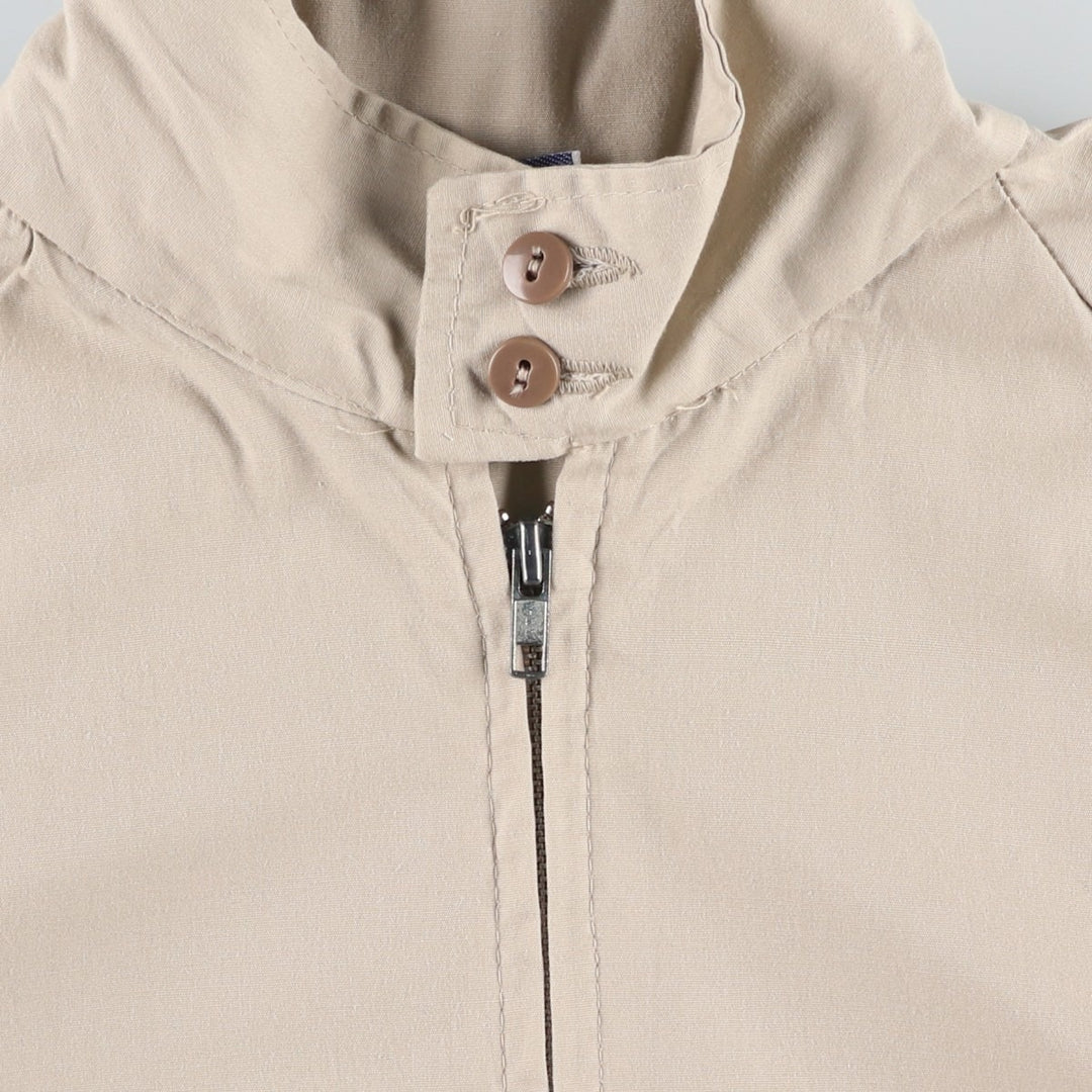 Manhattan Harrington Jacket Swing Top, Made in USA, Men's Size M (Equivalent), Vintage unclear Beige type Vintage Second Hand