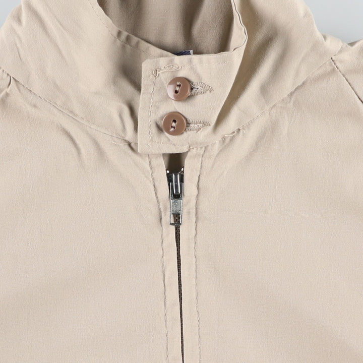 Manhattan Harrington Jacket Swing Top, Made in USA, Men's Size M (Equivalent), Vintage unclear Beige type Vintage Second Hand