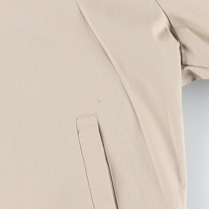 Manhattan Harrington Jacket Swing Top, Made in USA, Men's Size M (Equivalent), Vintage unclear Beige type Vintage Second Hand