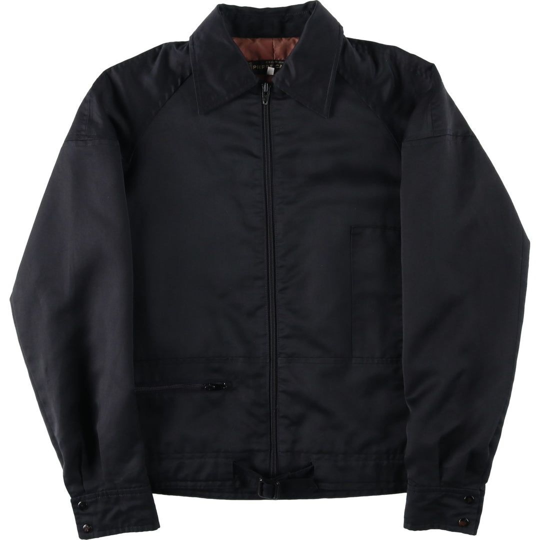 Pierre Cardin zip-up jacket, men's size S (approx.), vintage. polyester black type Vintage Second Hand