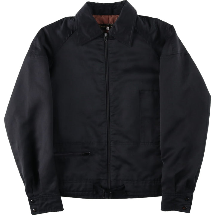 Pierre Cardin zip-up jacket, men's size S (approx.), vintage. polyester black type Vintage Second Hand