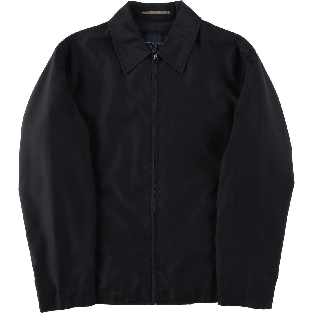 Banana Republic Swing Top Sports Jacket, Men's Size S (approx.) polyester black type Vintage Second Hand