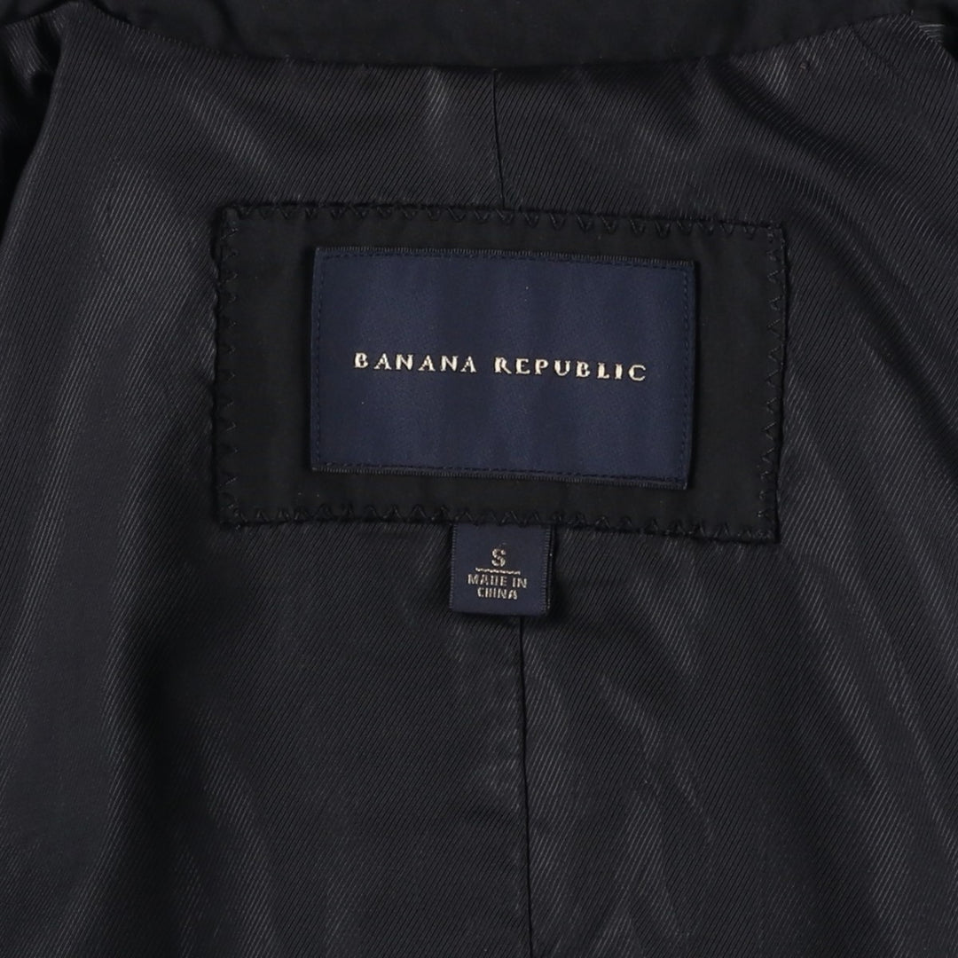 Banana Republic Swing Top Sports Jacket, Men's Size S (approx.) polyester black type Vintage Second Hand