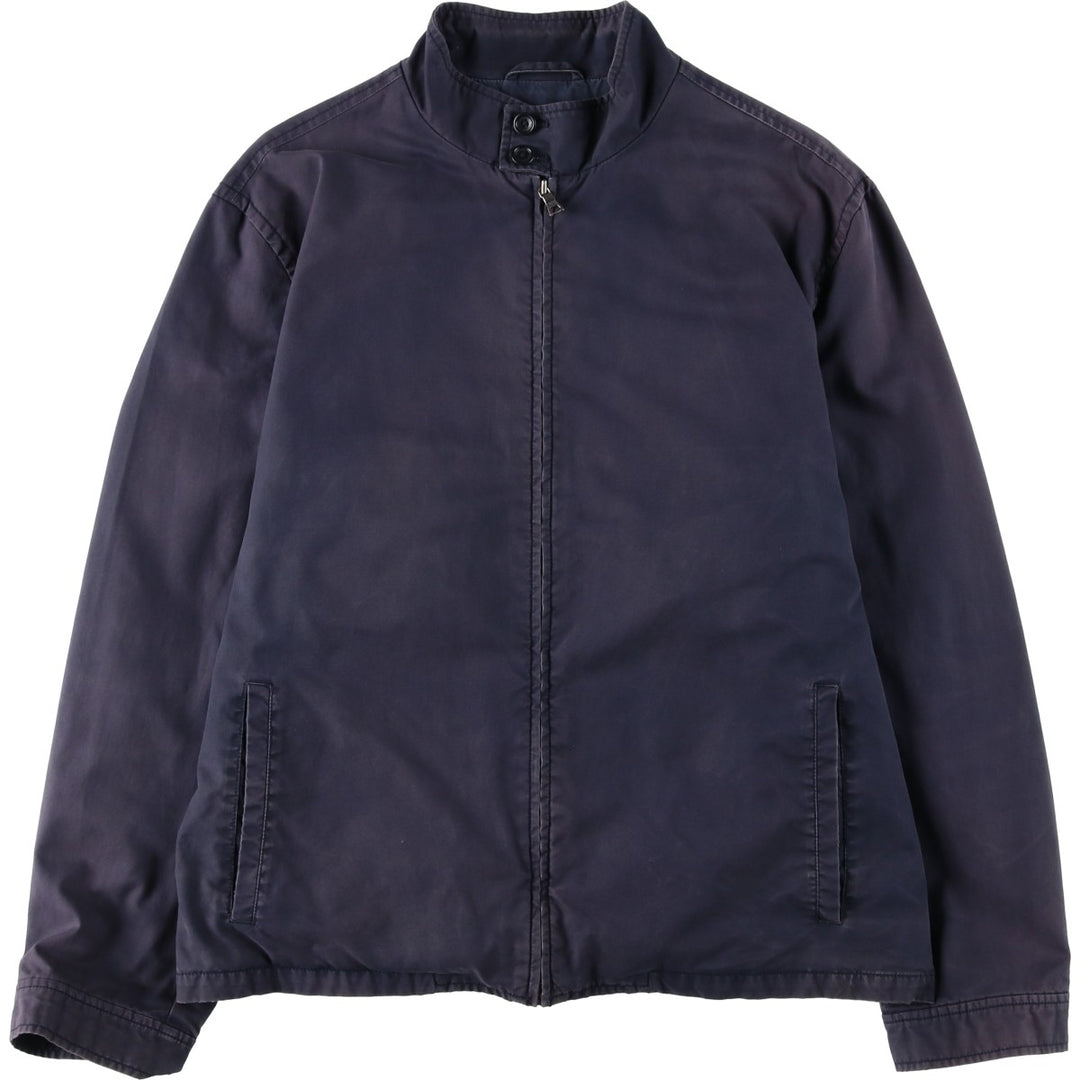 Banana Republic Harrington Jacket Swing Top (Men's XL equivalent) cotton navy blue type Vintage Second Hand