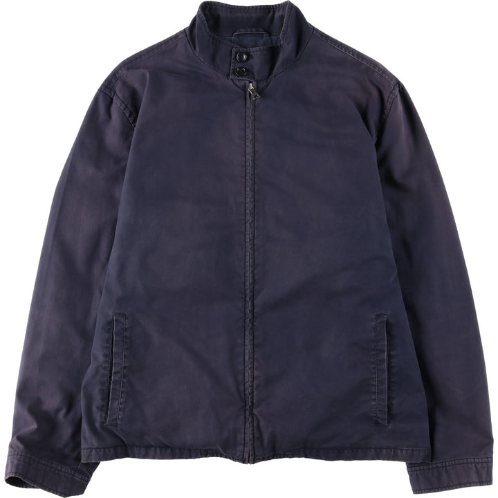 Banana Republic Harrington Jacket Swing Top (Men's XL equivalent) cotton navy blue type Vintage Second Hand