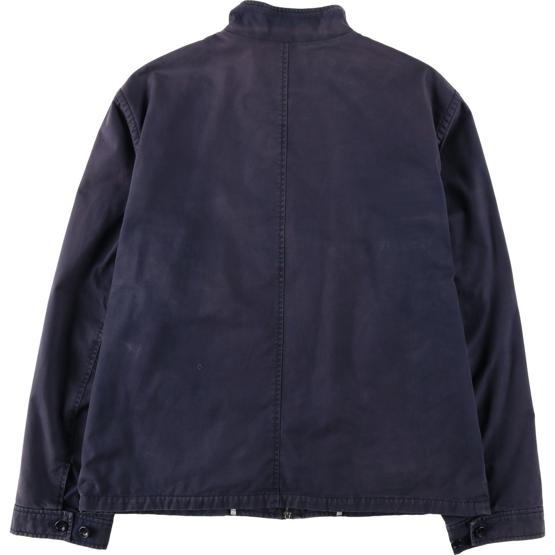 Banana Republic Harrington Jacket Swing Top (Men's XL equivalent) cotton navy blue type Vintage Second Hand