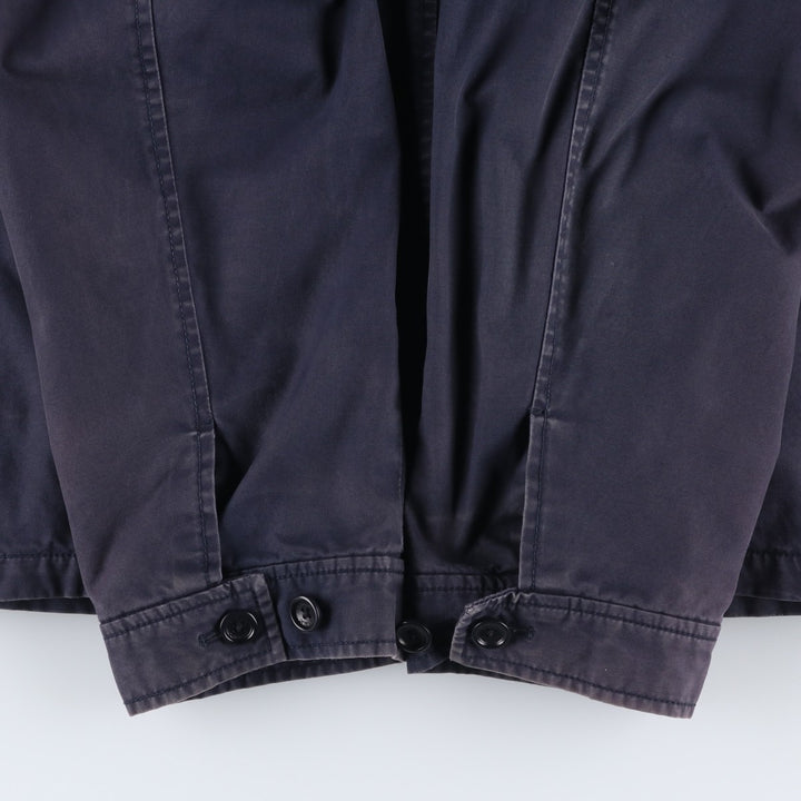 Banana Republic Harrington Jacket Swing Top (Men's XL equivalent) cotton navy blue type Vintage Second Hand