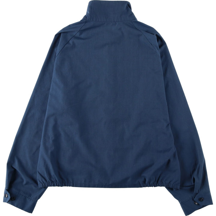 80s-90'S Sportsmaster Harrington Jacket, Swing Top, Made in USA, Men's XL equivalent, Vintage Dacron Polyester navy blue type Vintage Second Hand