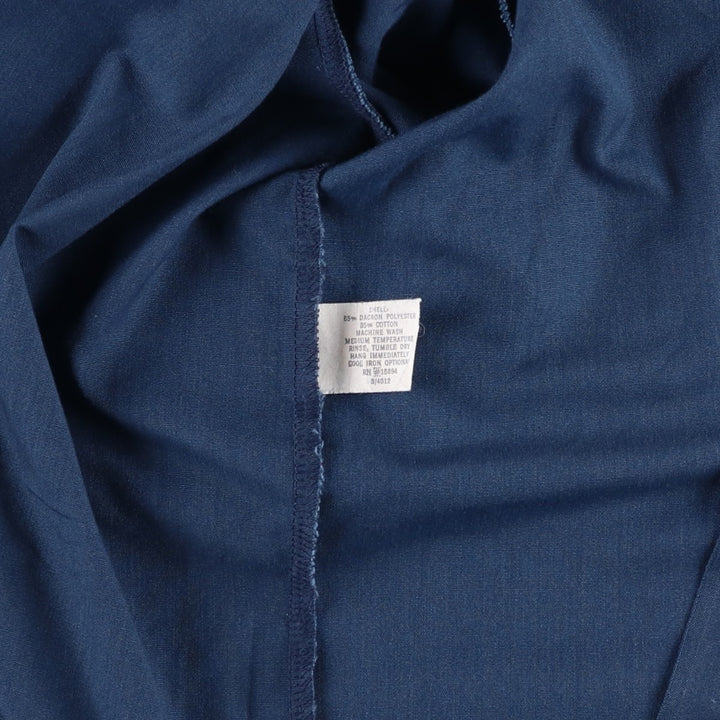 80s-90'S Sportsmaster Harrington Jacket, Swing Top, Made in USA, Men's XL equivalent, Vintage Dacron Polyester navy blue type Vintage Second Hand