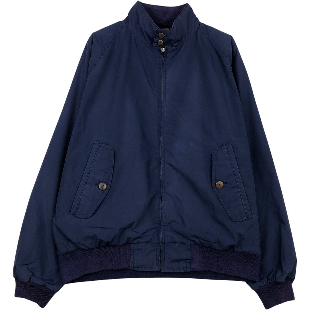 80s-90'S Lands' End Harrington Jacket Swing Top, Men's Size L (approx.), Vintage polyester navy blue type Vintage Second Hand