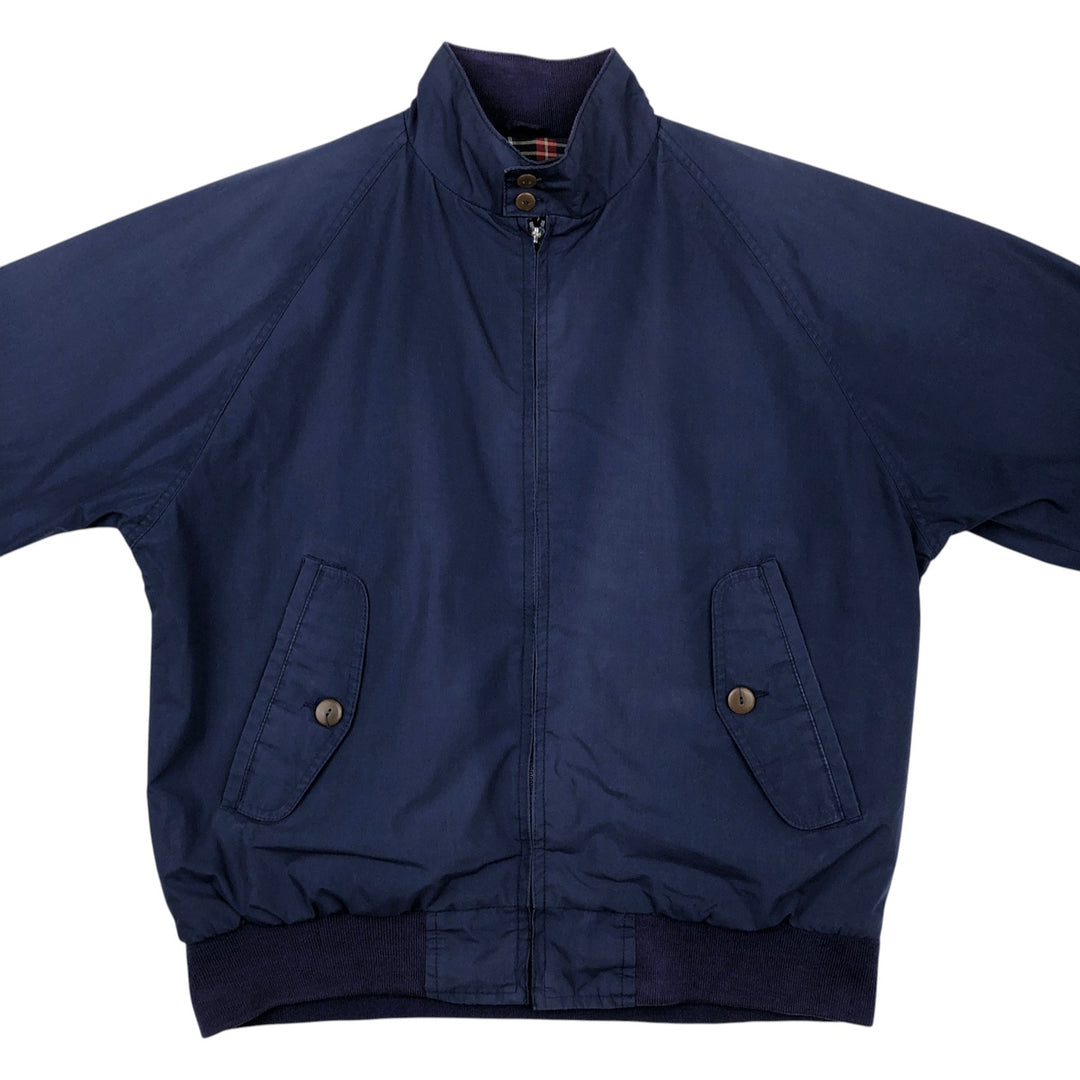 80s-90'S Lands' End Harrington Jacket Swing Top, Men's Size L (approx.), Vintage polyester navy blue type Vintage Second Hand