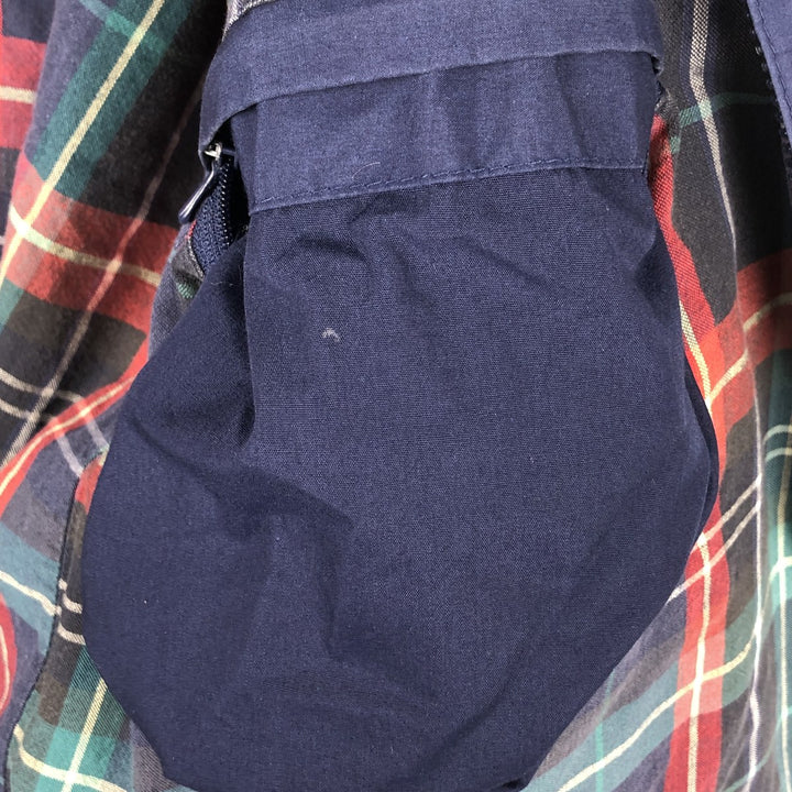 80s-90'S Lands' End Harrington Jacket Swing Top, Men's Size L (approx.), Vintage polyester navy blue type Vintage Second Hand
