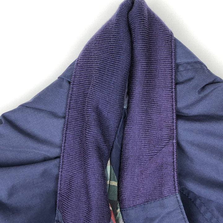 80s-90'S Lands' End Harrington Jacket Swing Top, Men's Size L (approx.), Vintage polyester navy blue type Vintage Second Hand