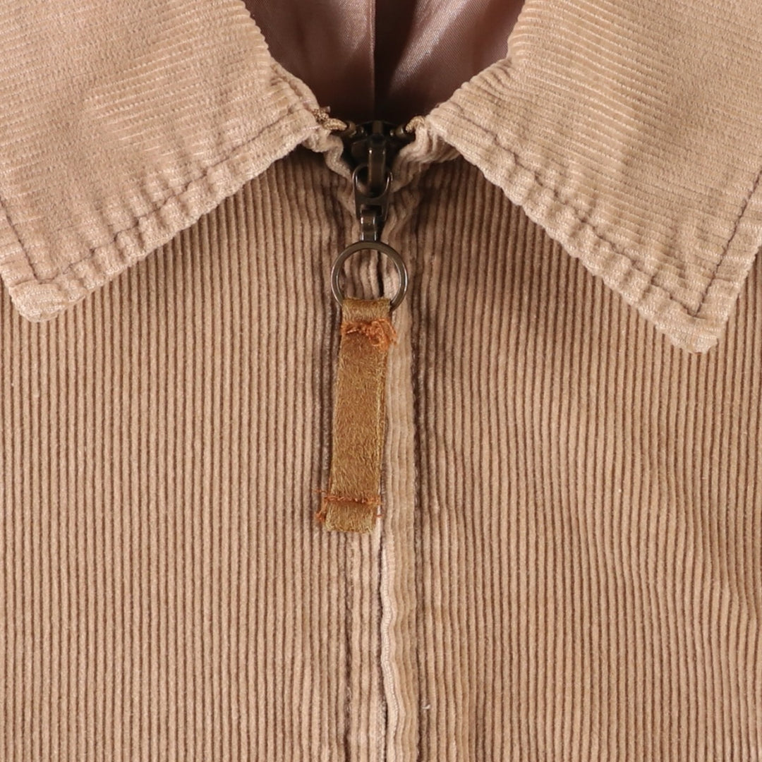 1990'S St. John's Bay corduroy swing top sports jacket, men's size XL equivalent, vintage. cotton Beige type Vintage Second Hand