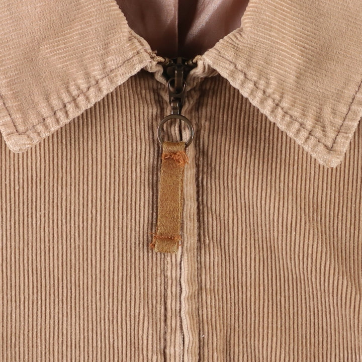 1990'S St. John's Bay corduroy swing top sports jacket, men's size XL equivalent, vintage. cotton Beige type Vintage Second Hand