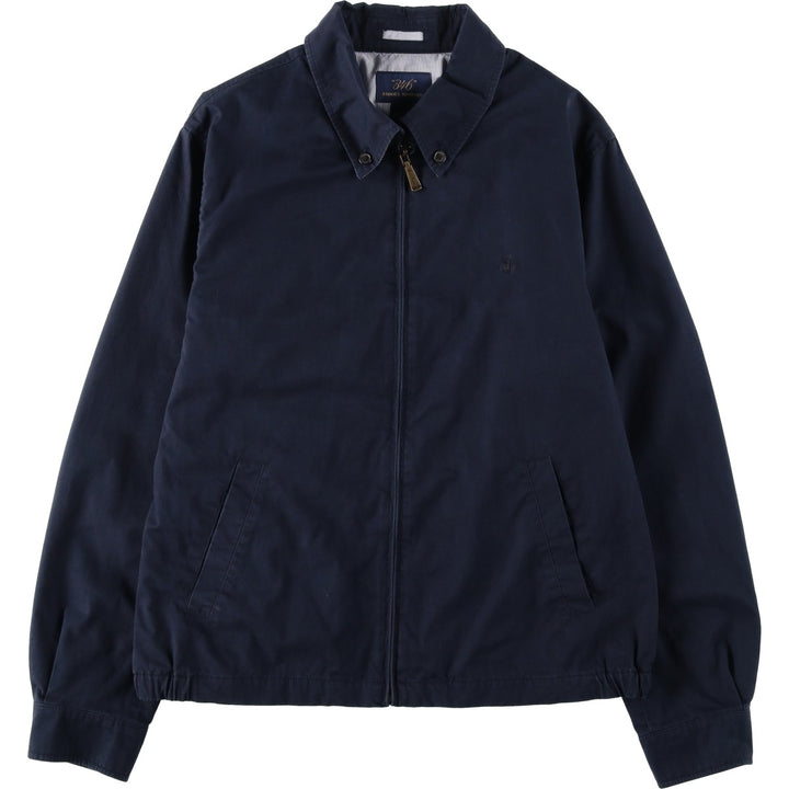 Brooks Brothers 346 Swing Top Sports Jacket, Men's Size L cotton navy blue type Vintage Second Hand